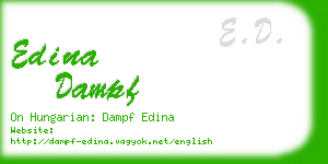 edina dampf business card